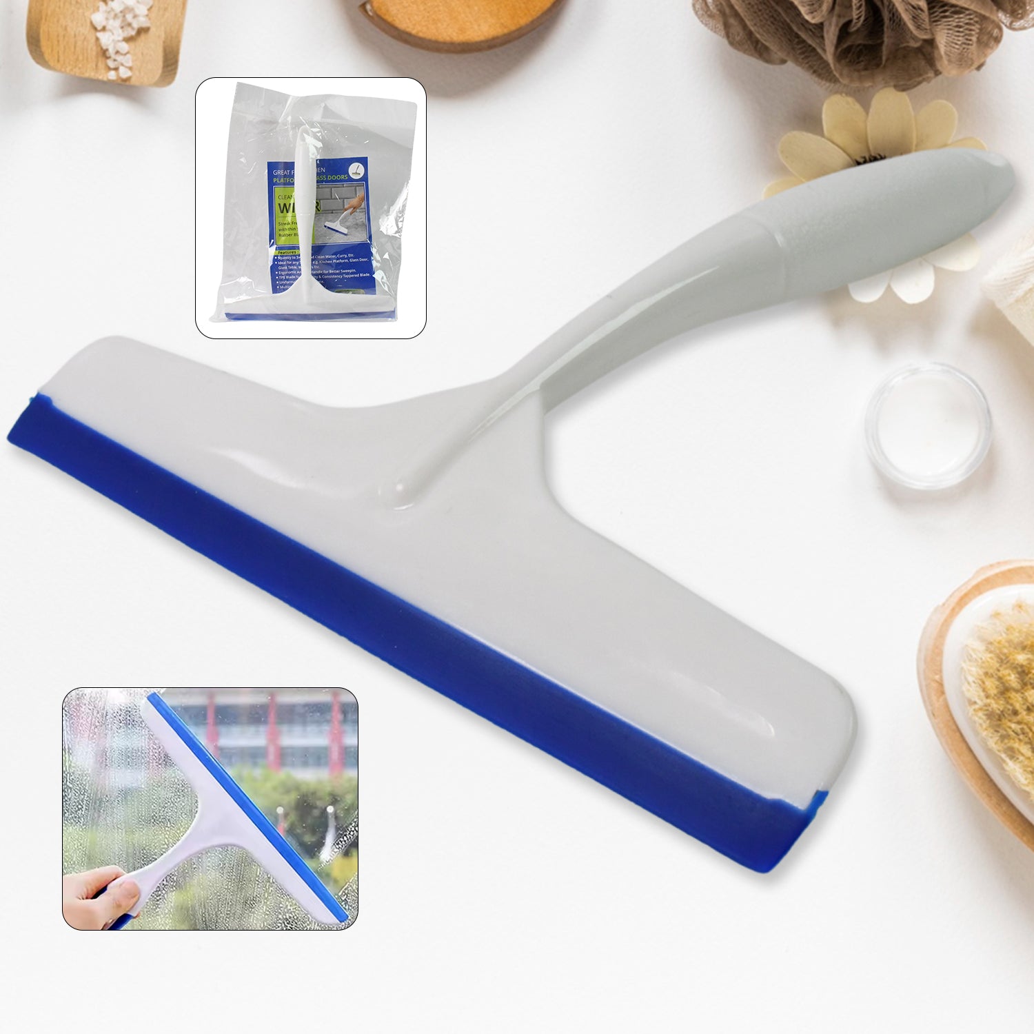 Plastic Kitchen Wiper (White  1 Pc) Plastic Kitchen Wiper (White  1 Pc)